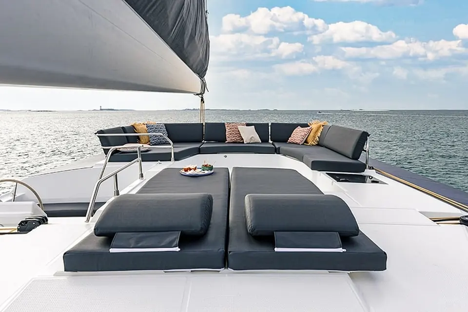 Althea, Fountaine Pajot Aura 51 catamaran for charter in Athens, photo 4