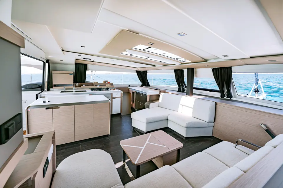 Althea, Fountaine Pajot Aura 51 catamaran for charter in Athens, photo 6