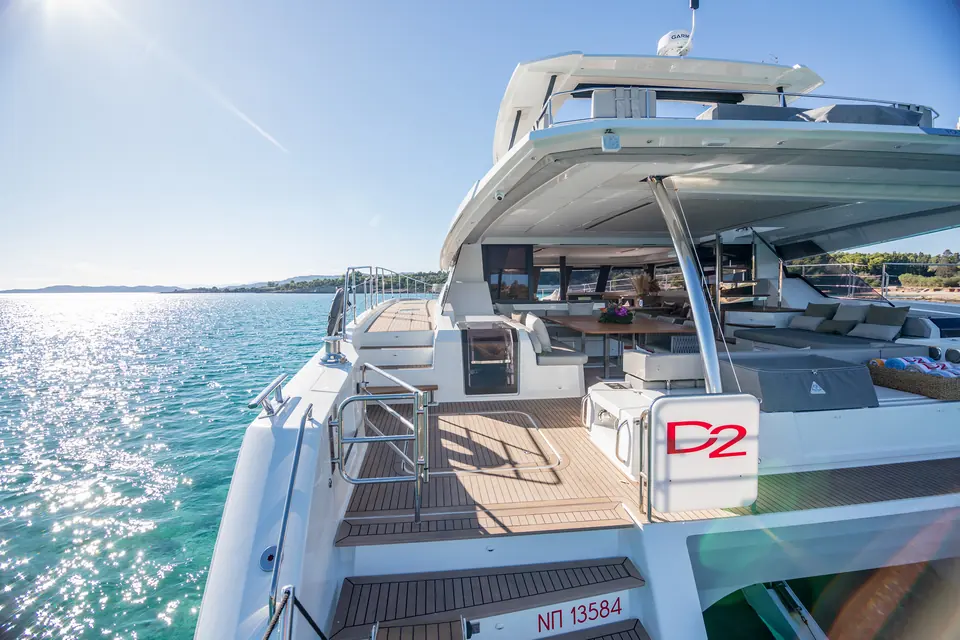D2, Fountaine Pajot Power 67 catamaran for charter in Athens, photo 5