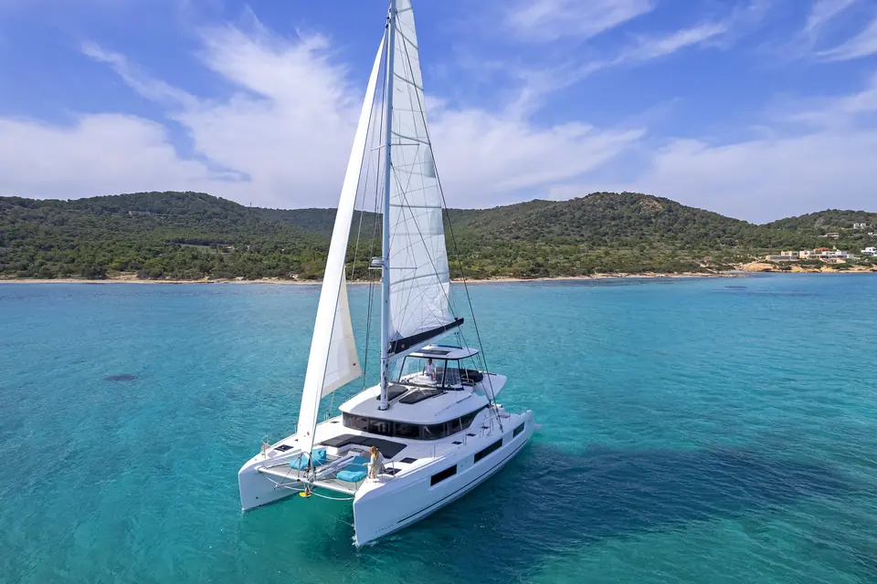 Effie Star, Lagoon 51 catamaran for charter in Athens, real photo