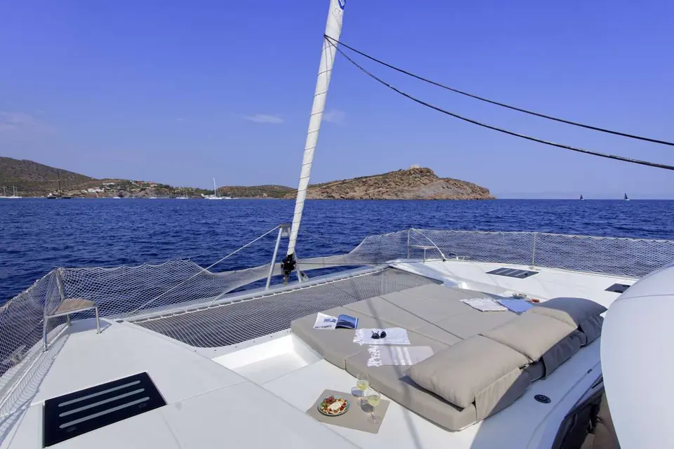 Helidoni, Fountaine Pajot Tanna 47 catamaran for charter in Kefalonia, photo 2