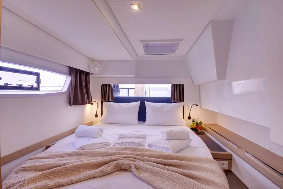 Helidoni, Fountaine Pajot Tanna 47 catamaran for charter in Kefalonia, photo 5