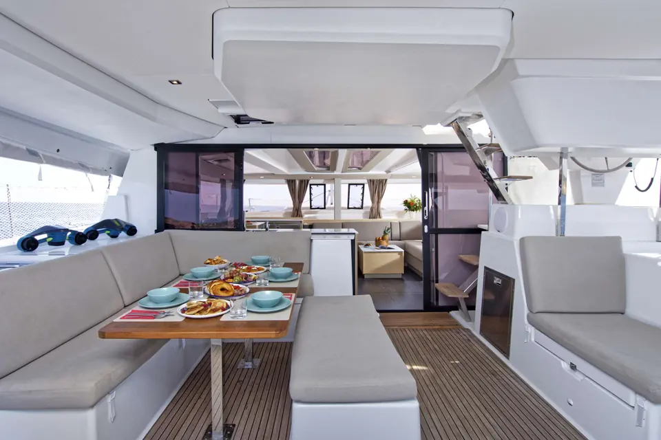 Helidoni, Fountaine Pajot Tanna 47 catamaran for charter in Kefalonia, photo 6