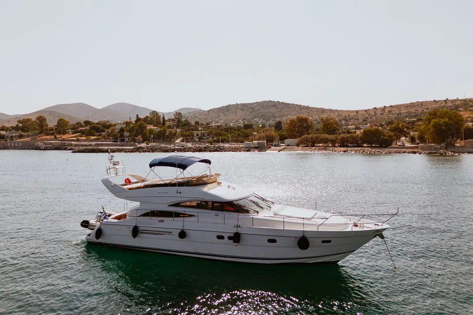 Lady Hope, Princess 61 motor yacht for charter in Corfu, real photo