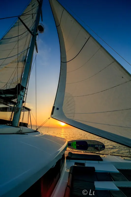 Lucky Clover, Lagoon 52 F catamaran for charter in Santorini, photo 8